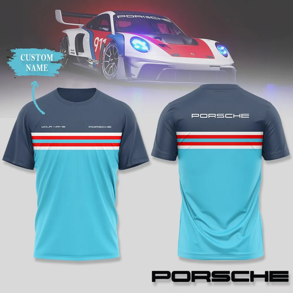 Customized Men's T-shirt PORSCHE - hm27104371