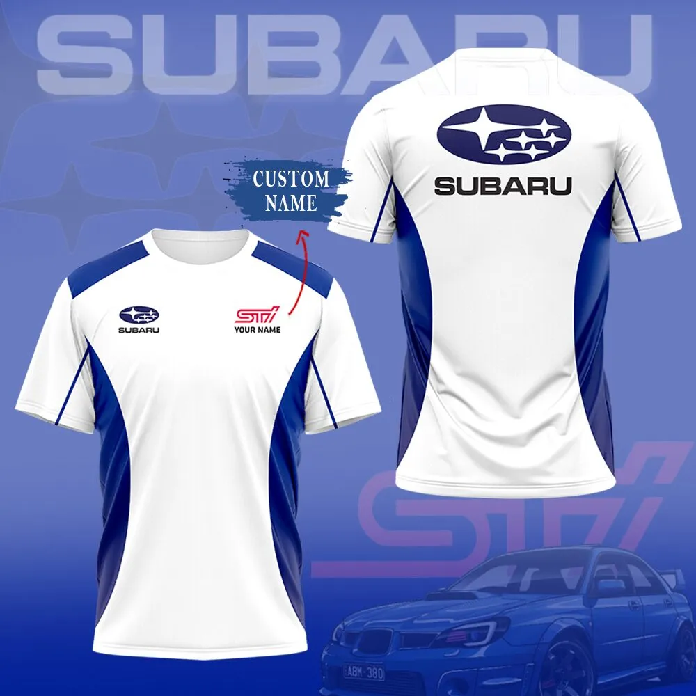 Customized Men's T-shirt SUBARU - hm27104373