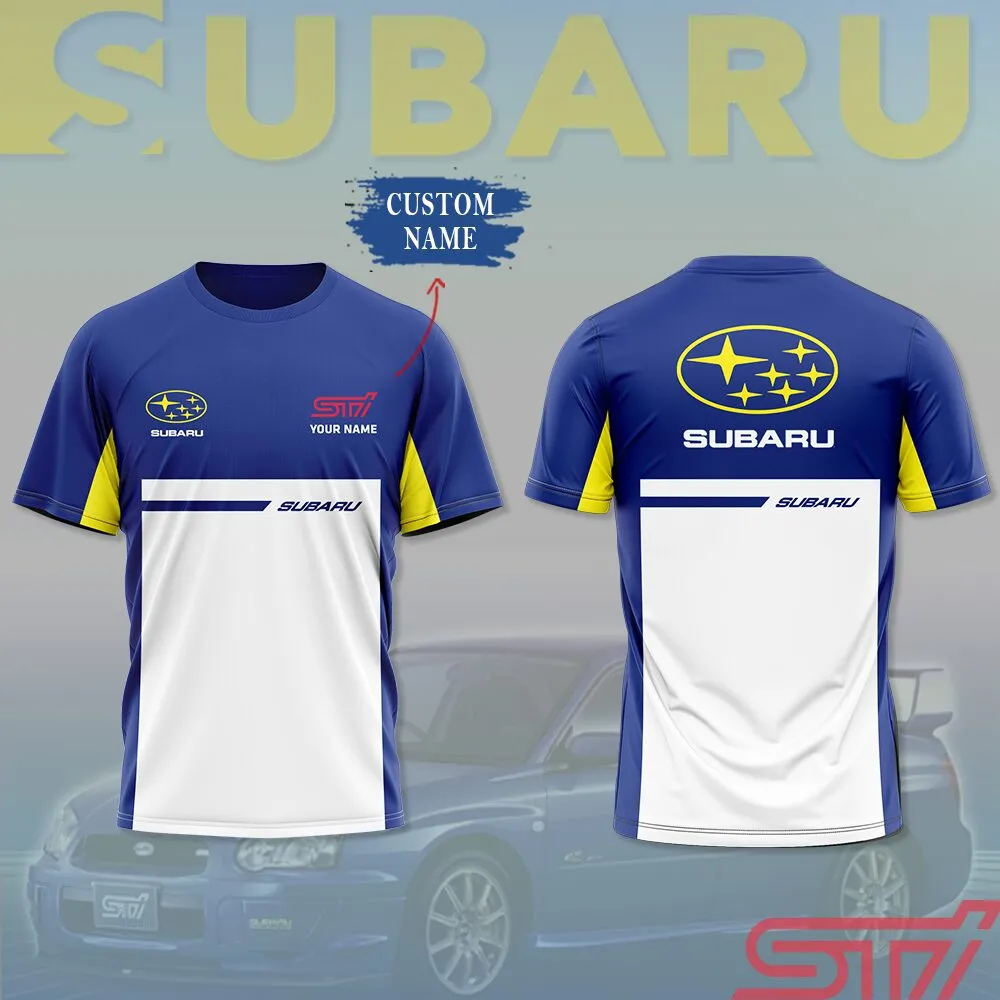Customized Men's T-shirt SUBARU - hm27104375
