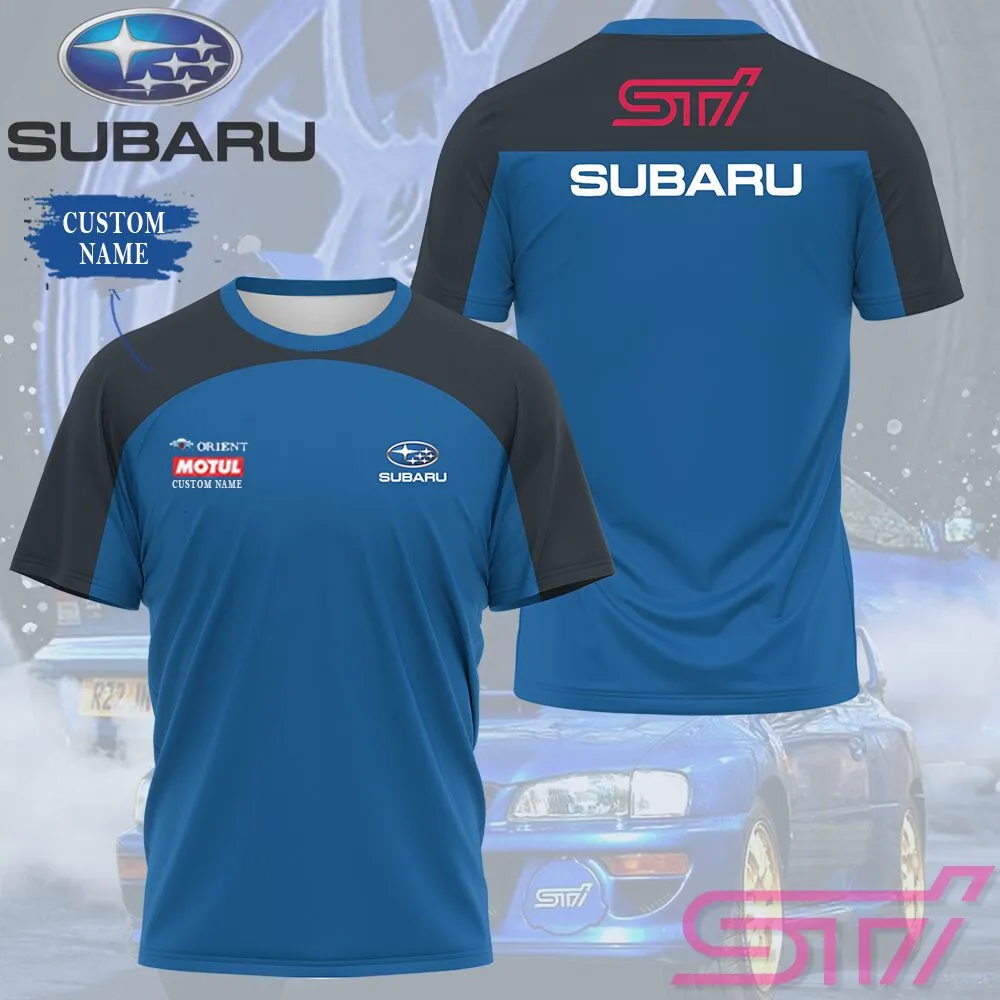 Customized Men's T-shirt SUBARU - hm27104377
