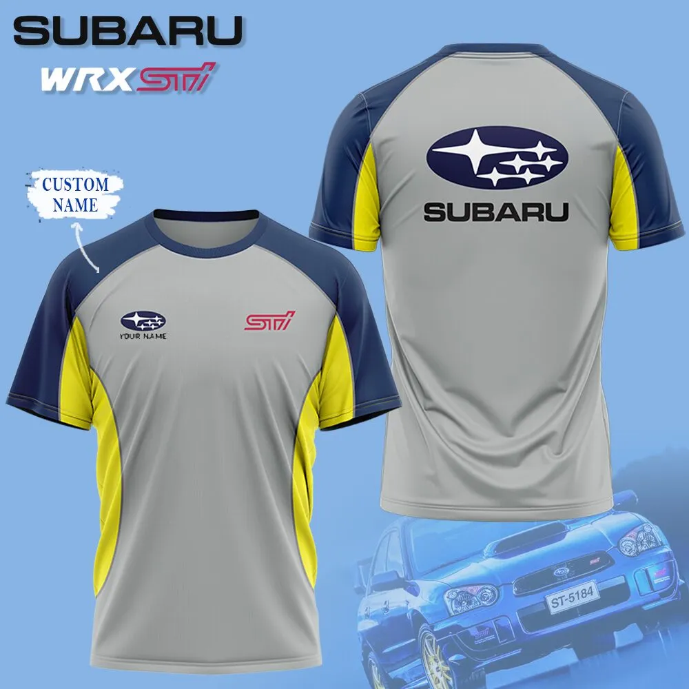 Customized Men's T-shirt SUBARU - hm27104379