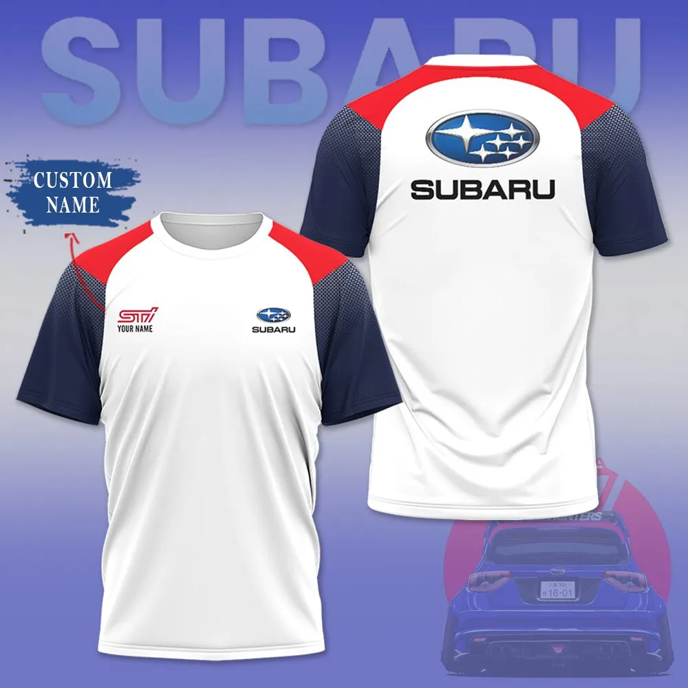 Customized Men's T-shirt SUBARU - hm27104380