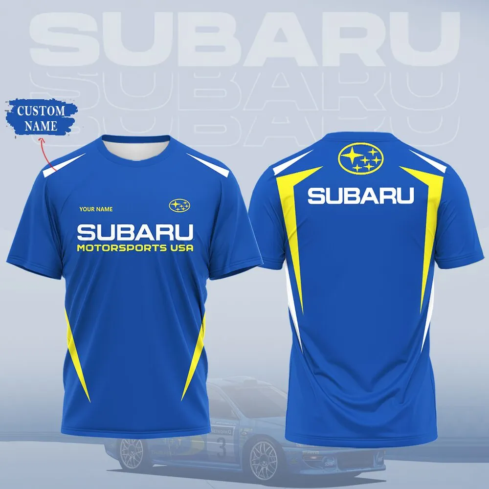Customized Men's T-shirt SUBARU - hm27104382