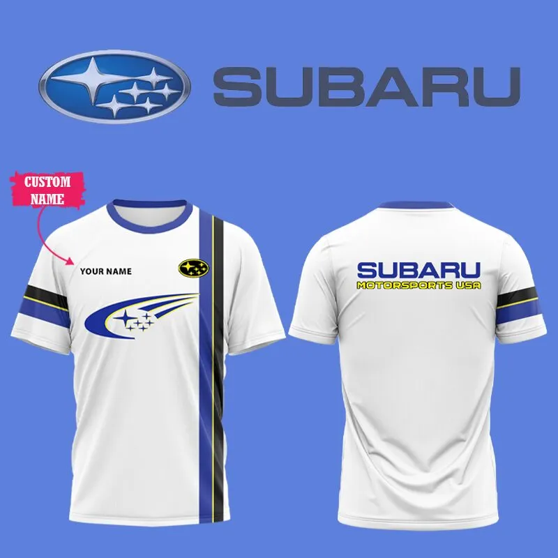 Customized Men's T-shirt SUBARU - hm27104388