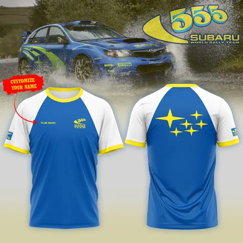 Customized Men's T-shirt SUBARU - hm27104389