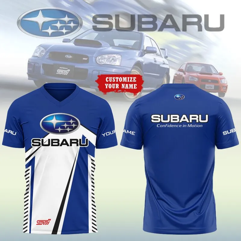 Customized Men's T-shirt SUBARU - hm27104390