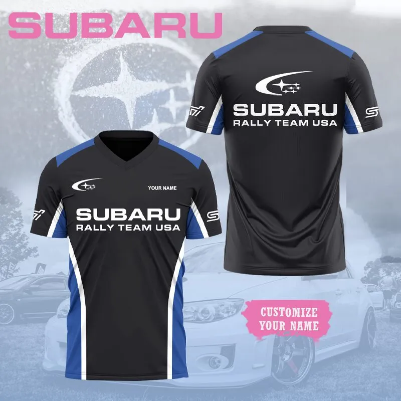 Customized Men's T-shirt SUBARU - hm27104392