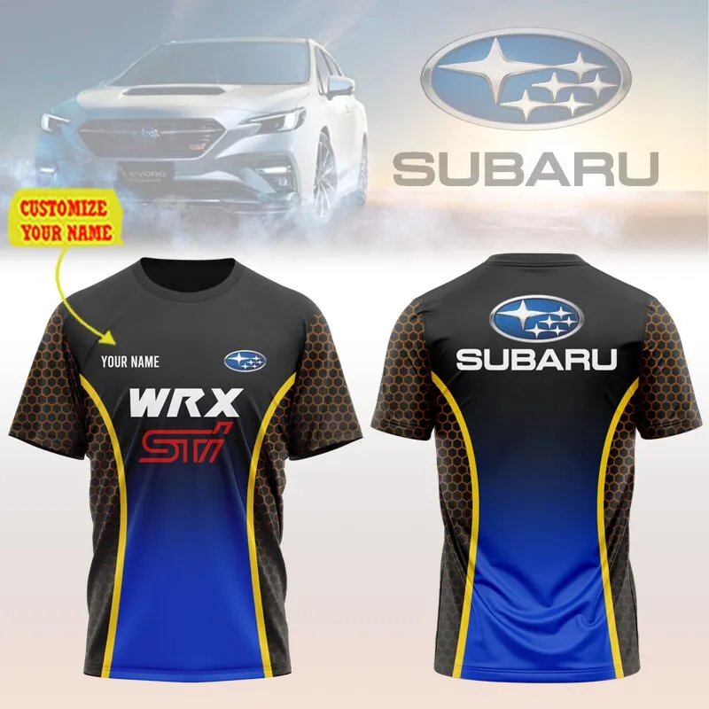 Customized Men's T-shirt SUBARU - hm27104397