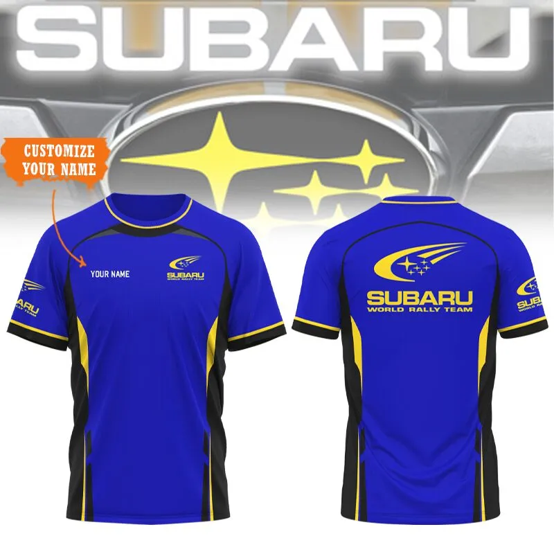 Customized Men's T-shirt SUBARU - hm27104404