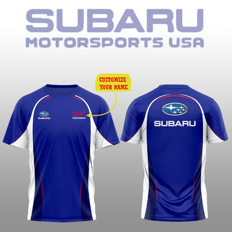 Customized Men's T-shirt SUBARU - hm27104405