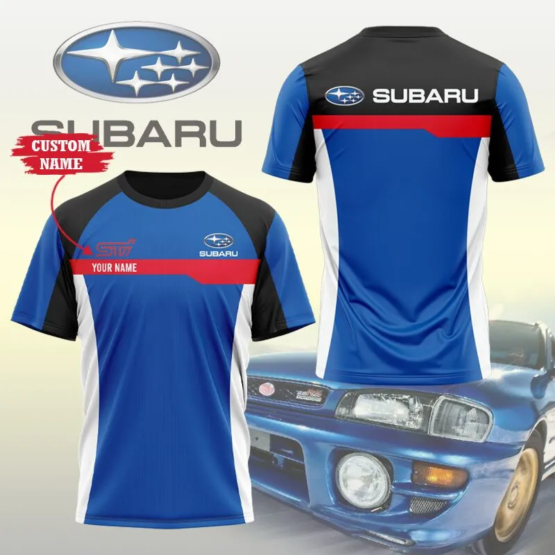 Customized Men's T-shirt SUBARU - hm27104410