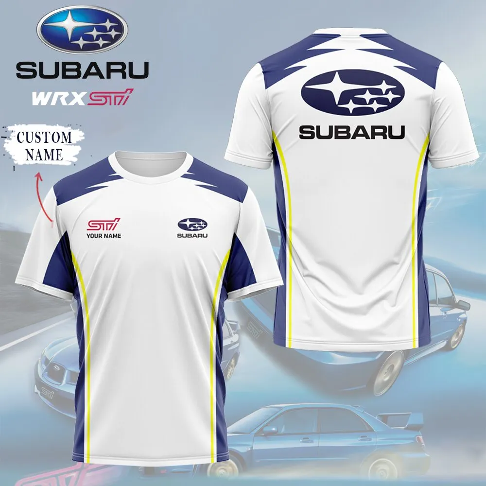 Customized Men's T-shirt SUBARU - hm27104419
