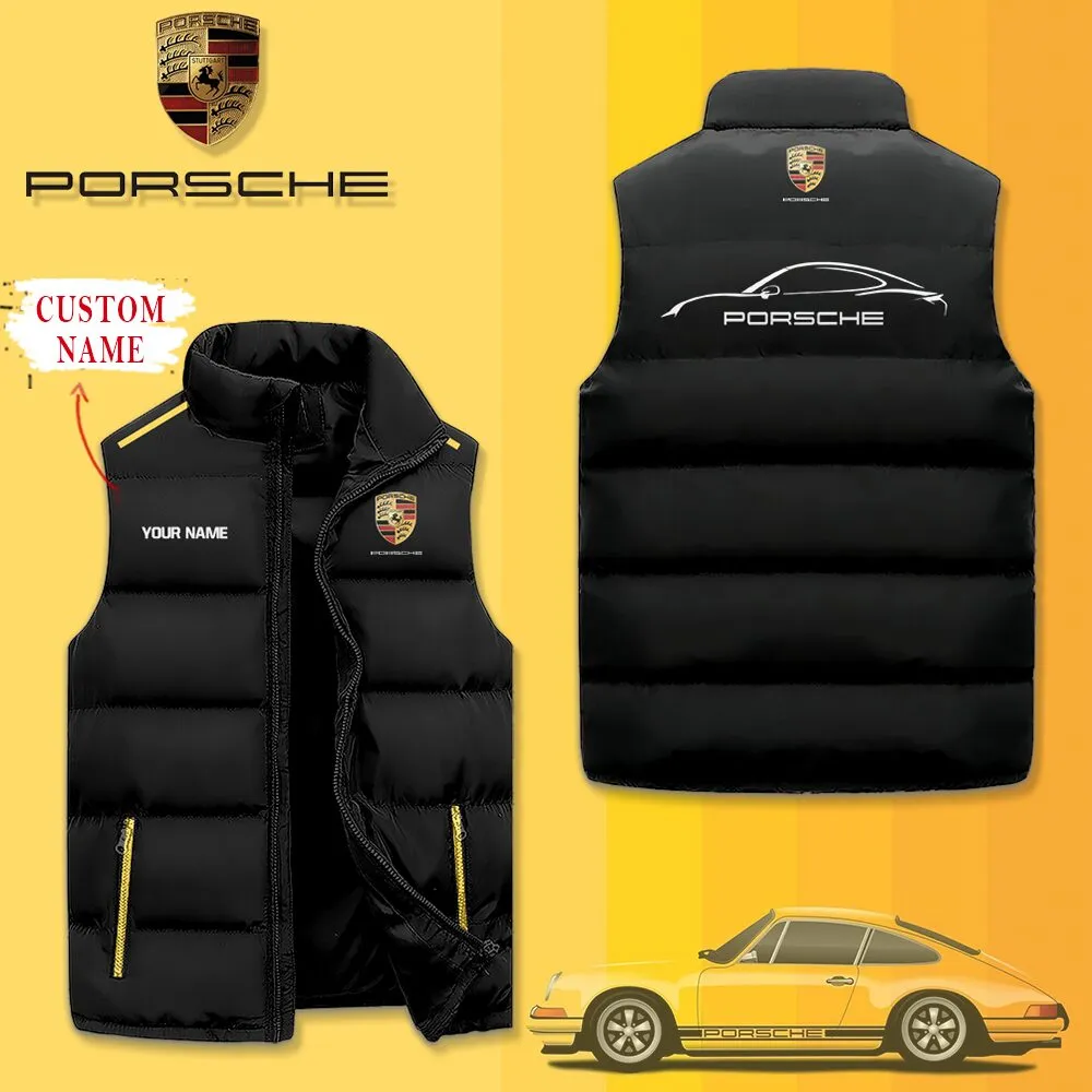 Customized PORSCHE Sleeveless Down Jacket - hm27104779