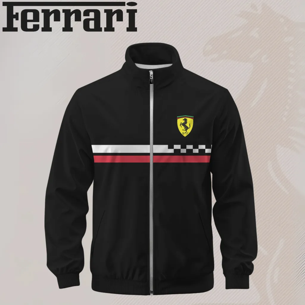 FERRARI Stand Collar Jacket - hm27102805