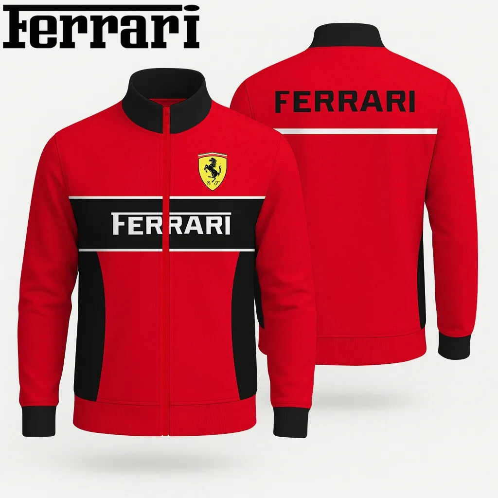 FERRARI Stand Collar Jacket - hm27103879