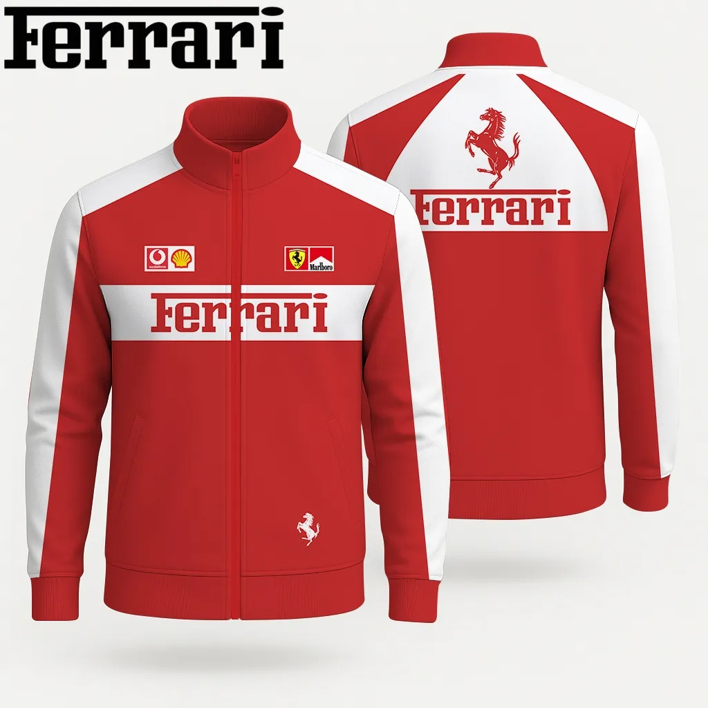 FERRARI Stand Collar Jacket - hm27103882