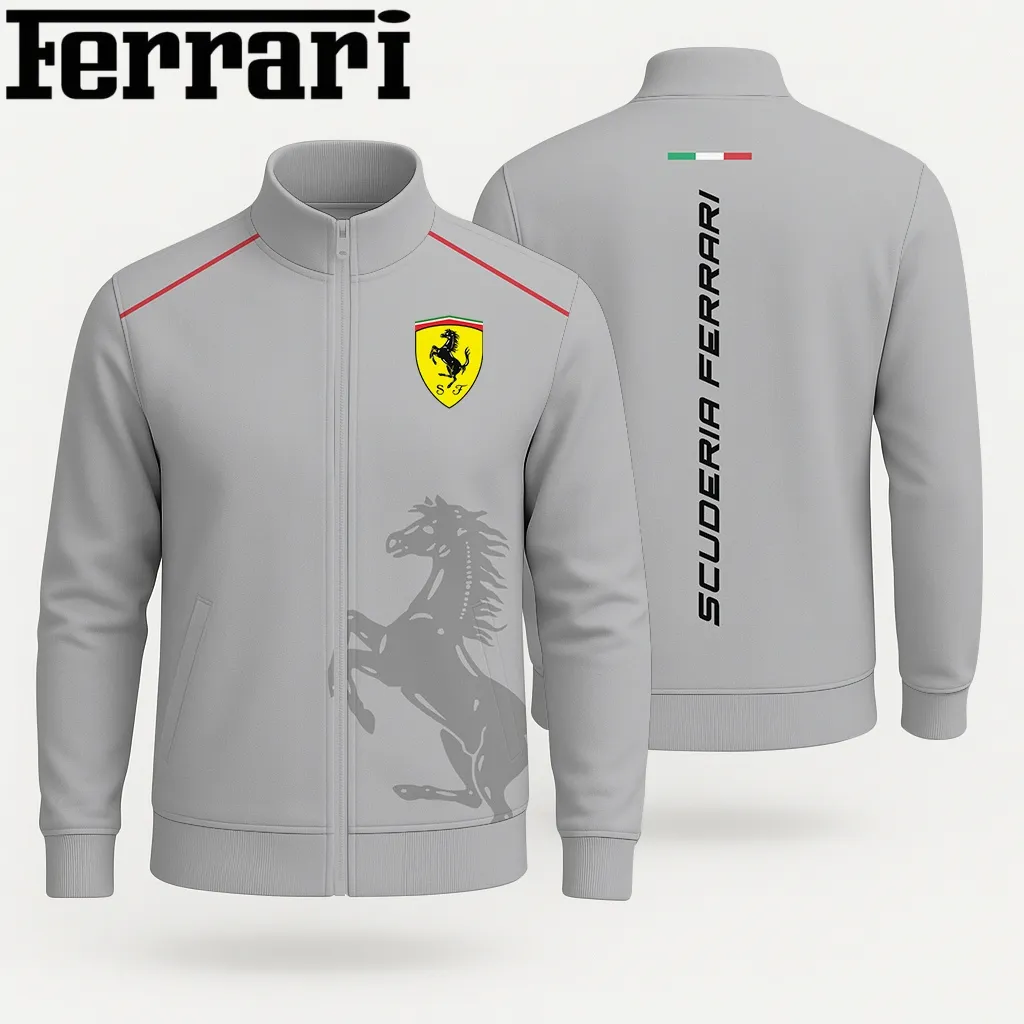 FERRARI Stand Collar Jacket - hm27103887