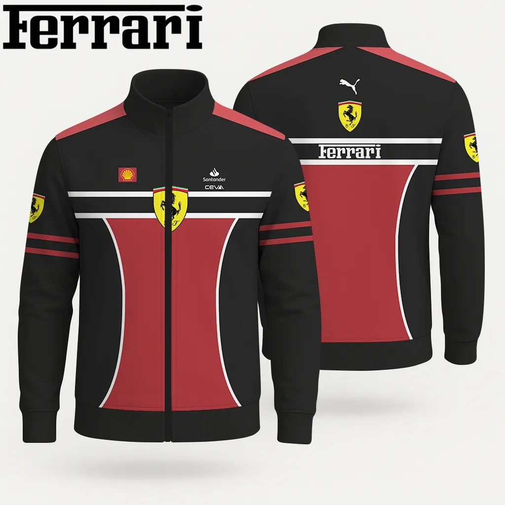 FERRARI Stand Collar Jacket - hm27103889