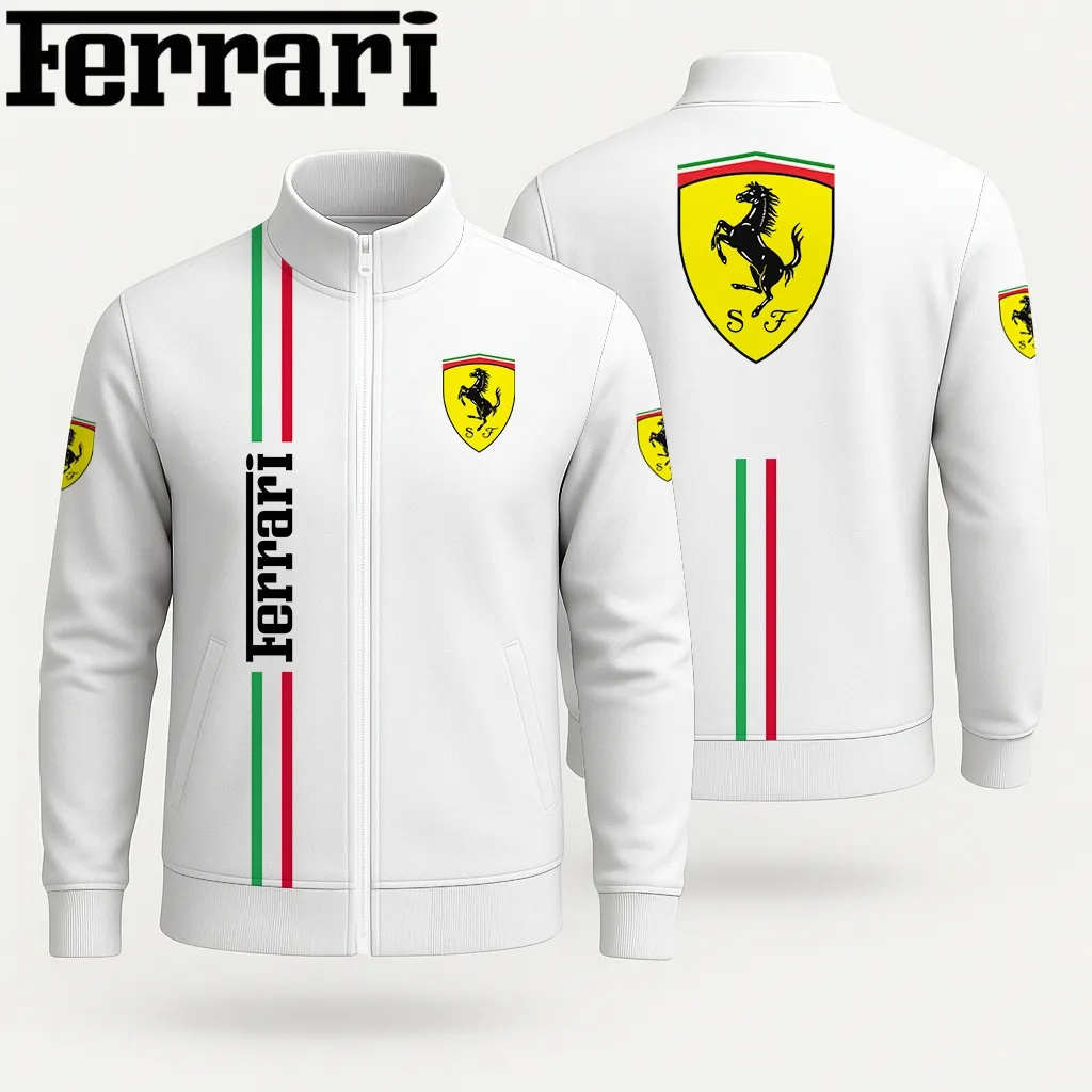 FERRARI Stand Collar Jacket - hm27103894