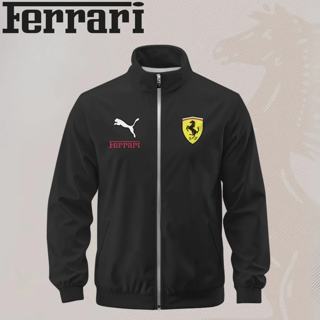 FERRARI Stand Collar Jacket - hm27103895