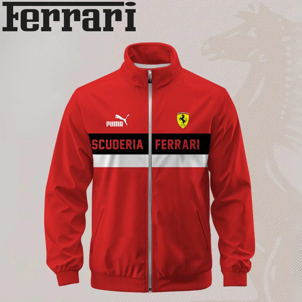 FERRARI Stand Collar Jacket - hm27103897