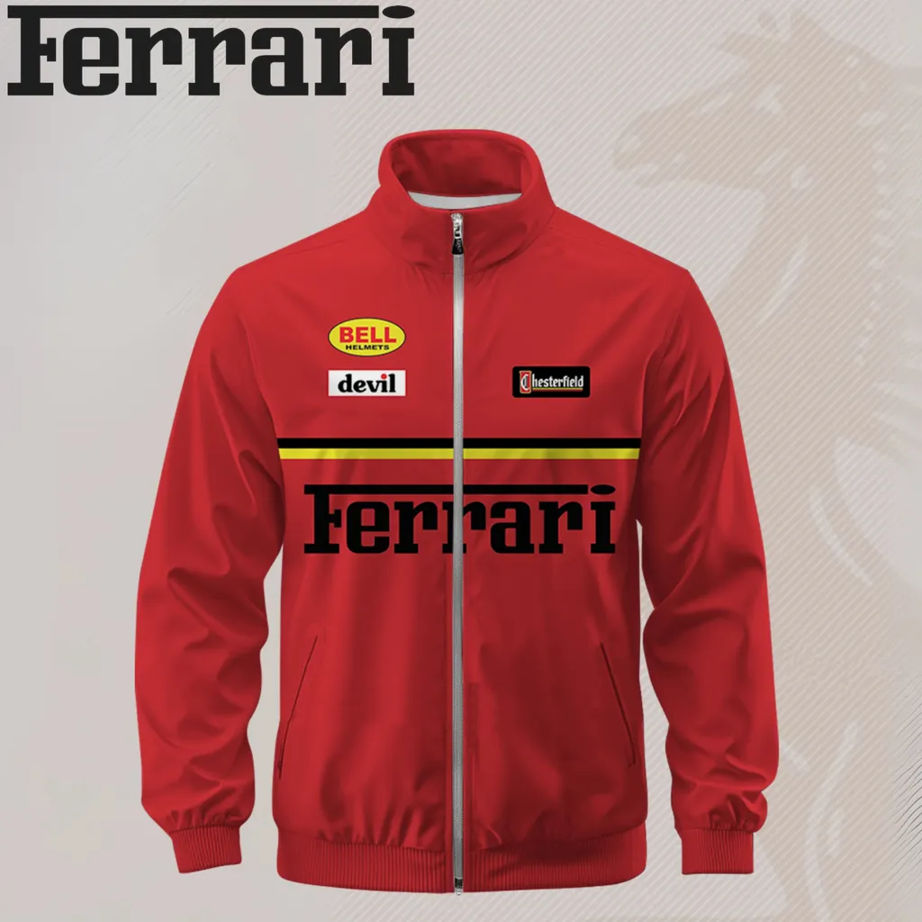 FERRARI Stand Collar Jacket - hm27103901