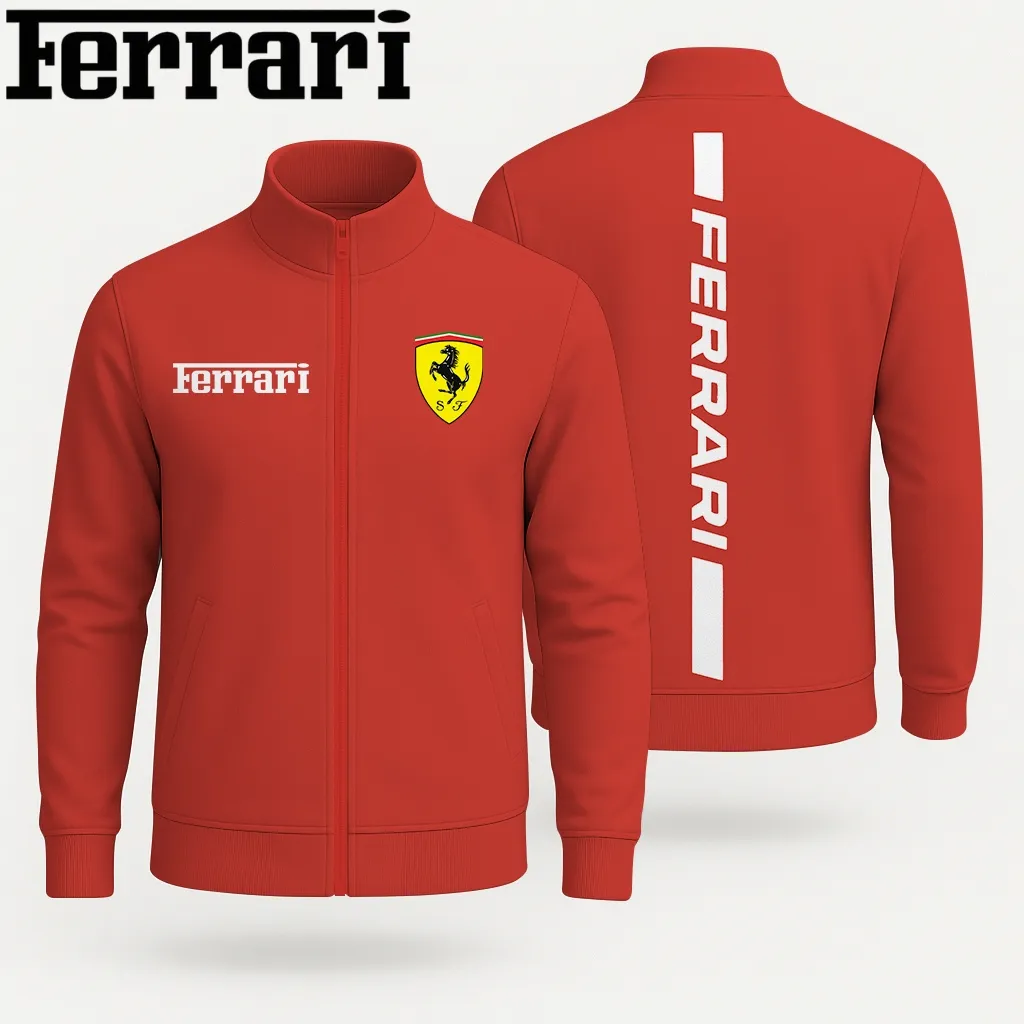 FERRARI Stand Collar Jacket - hm27103952