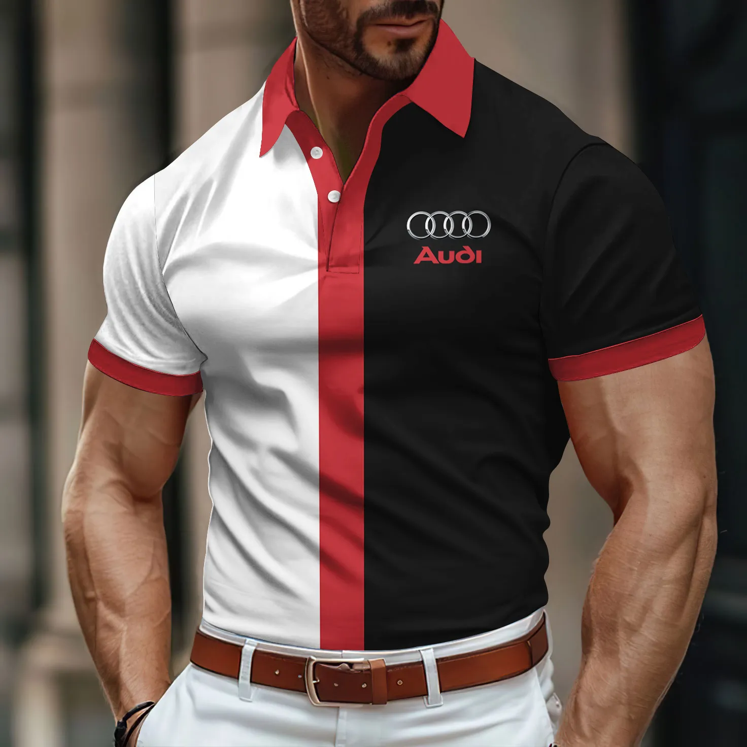 Men's Polo Shirt AUDI - hm27102875