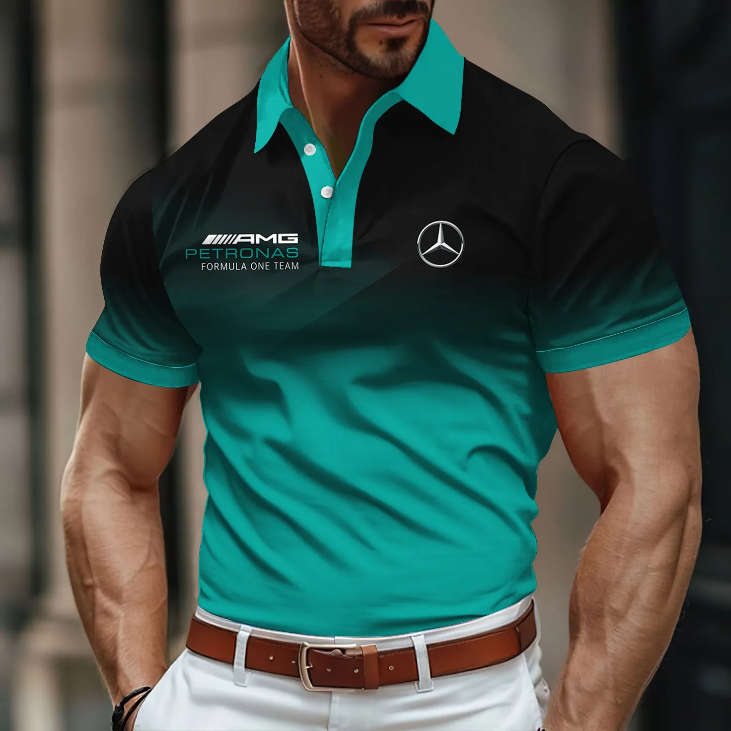 Men's Polo Shirt MERCEDES - hm27103033