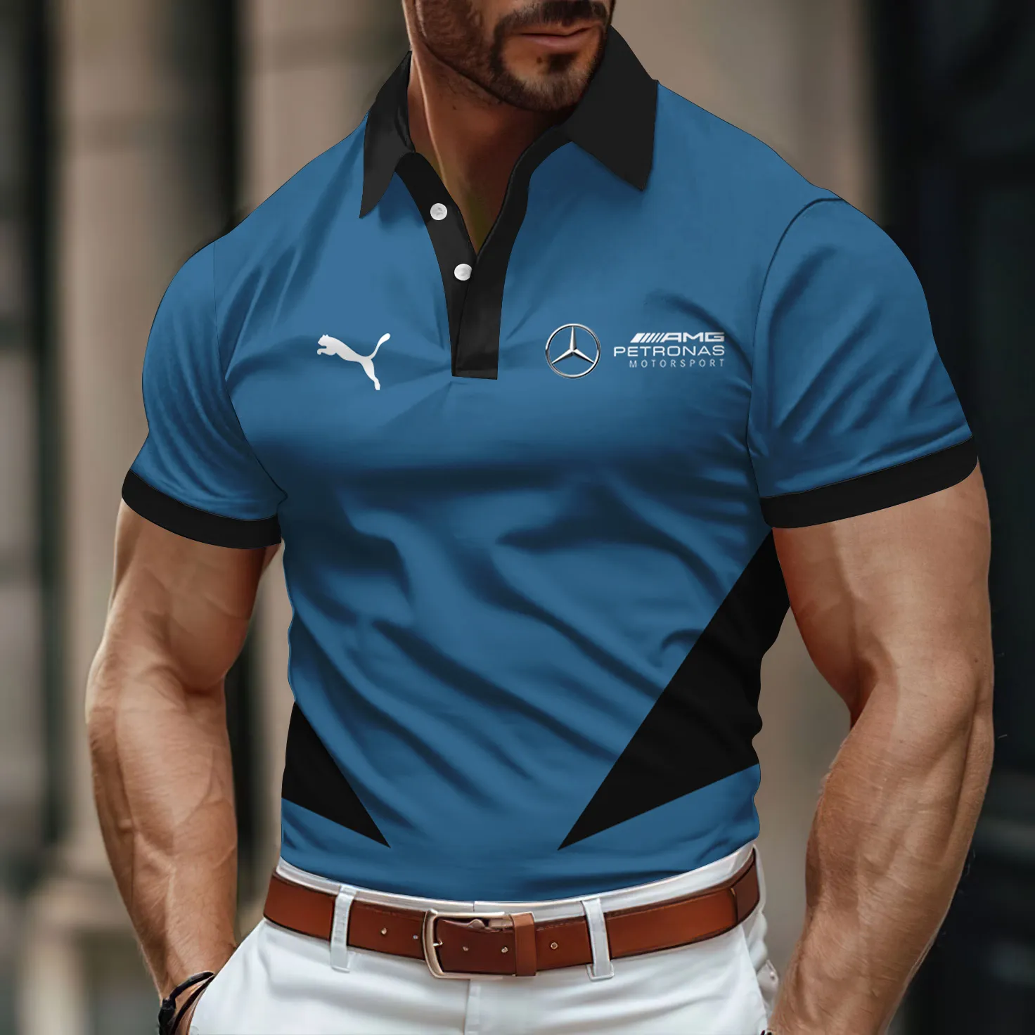 Men's Polo Shirt MERCEDES - hm27103303