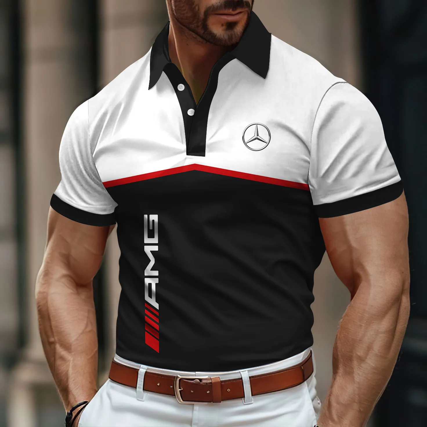 Men's Polo Shirt MERCEDES - hm27103306