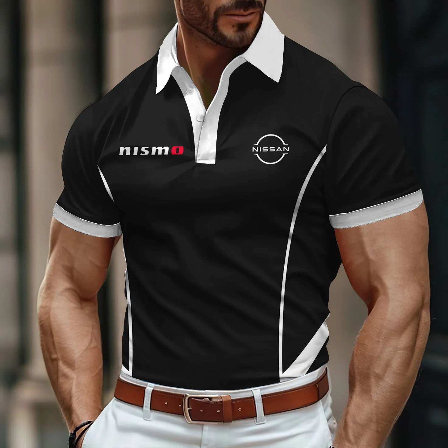 Men's Polo Shirt NISSAN - hm27102953