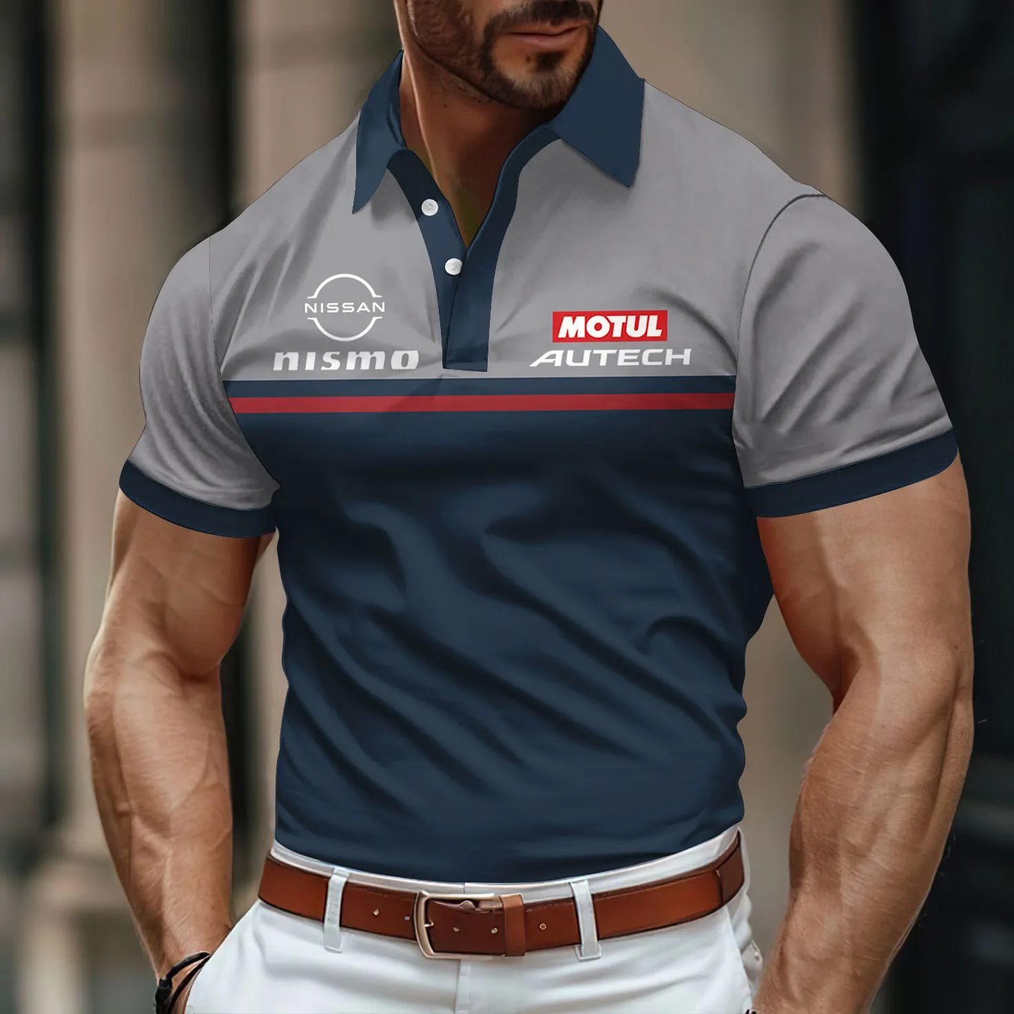 Men's Polo Shirt NISSAN - hm27102954