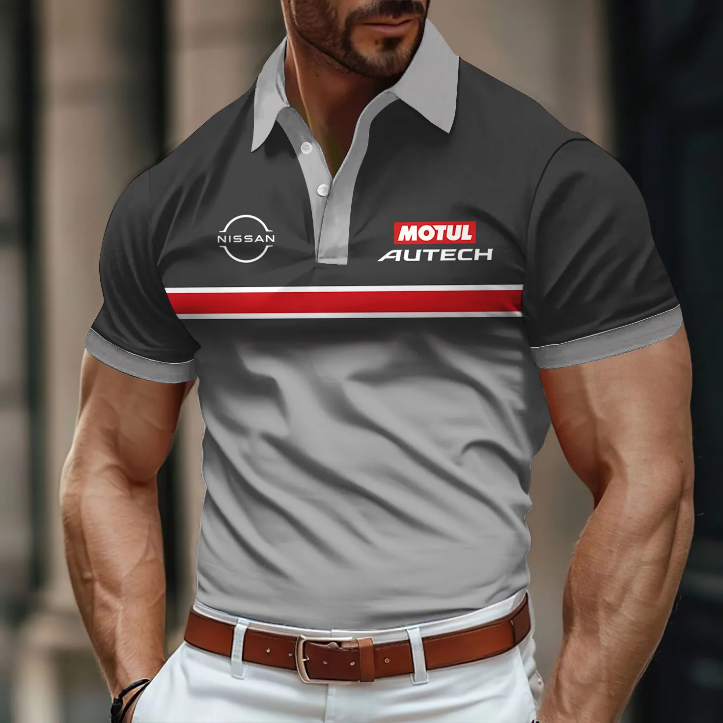 Men's Polo Shirt NISSAN - hm27102958