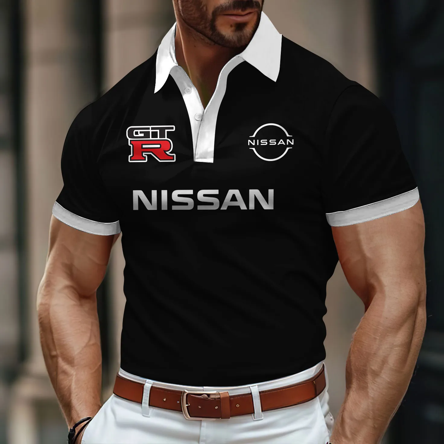 Men's Polo Shirt NISSAN - hm27102959