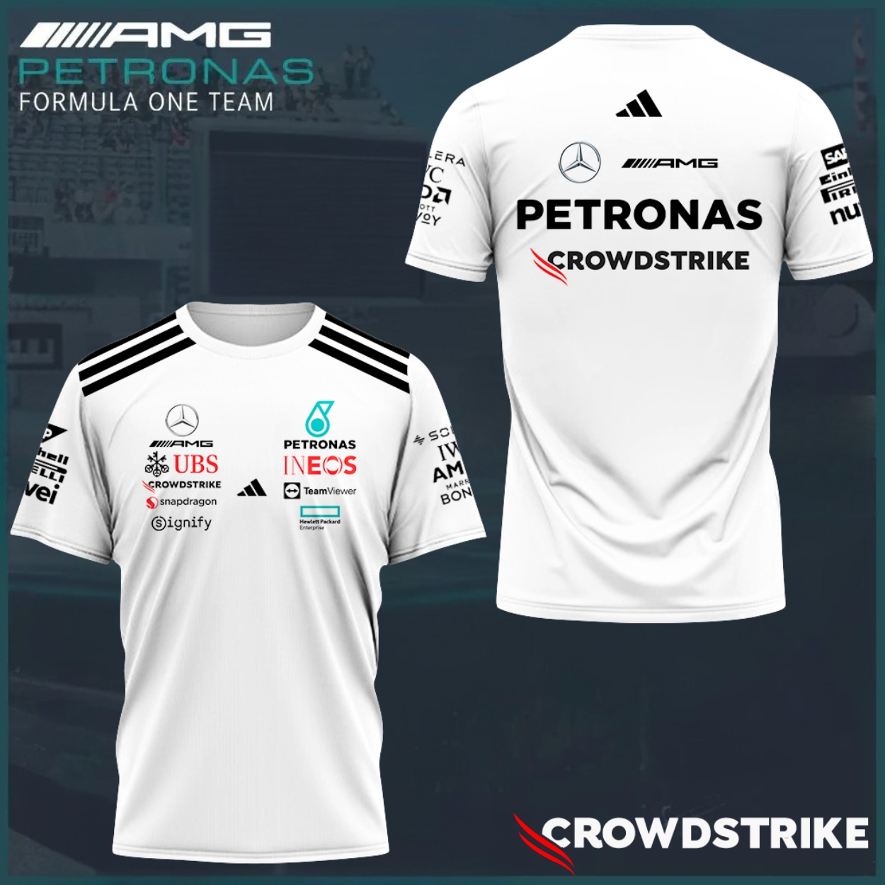 Men's T-shirt F1 MERCEDES - hm27104243