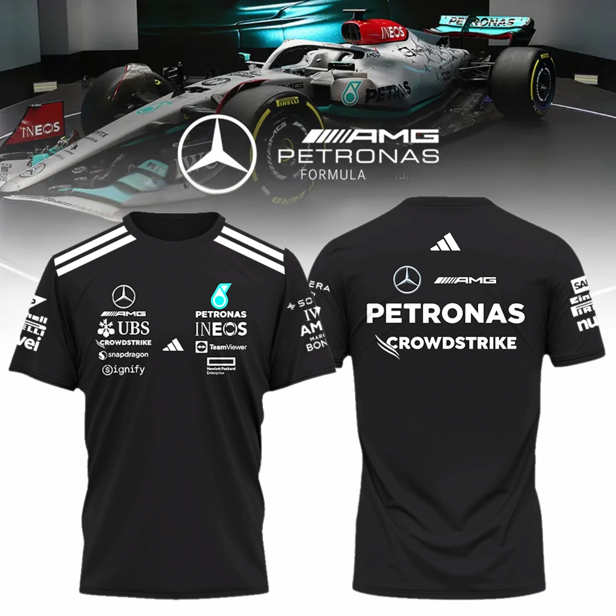 Men's T-shirt F1 MERCEDES - hm27104255