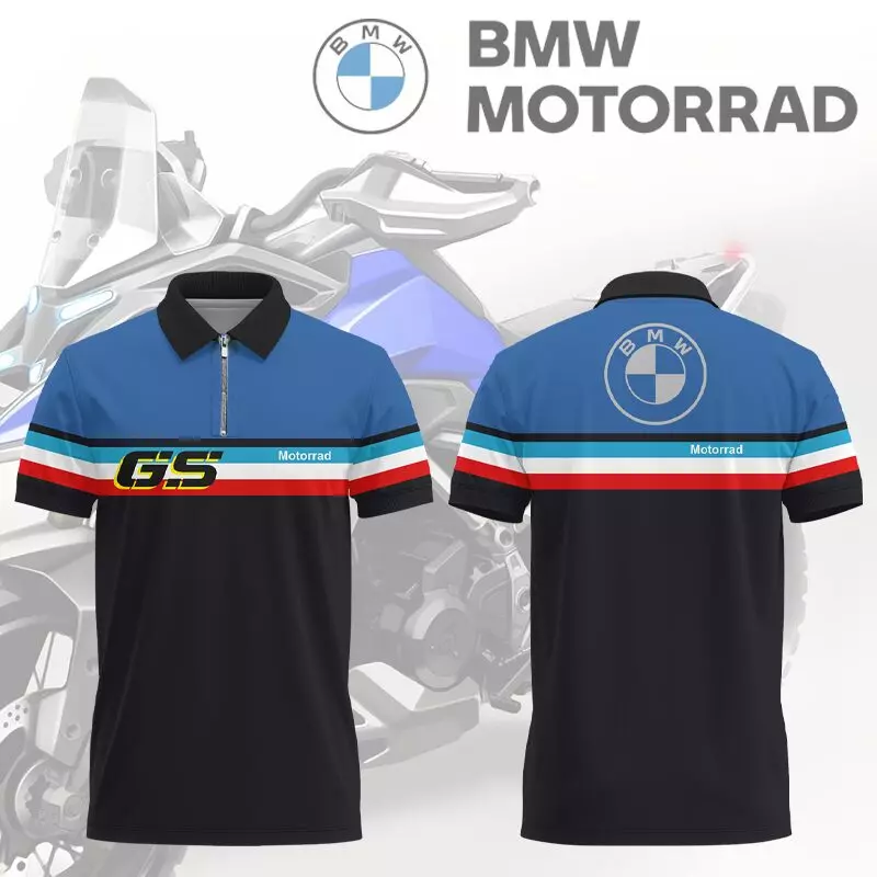 Men's Zip Polo Shirt BMW - hm27102907