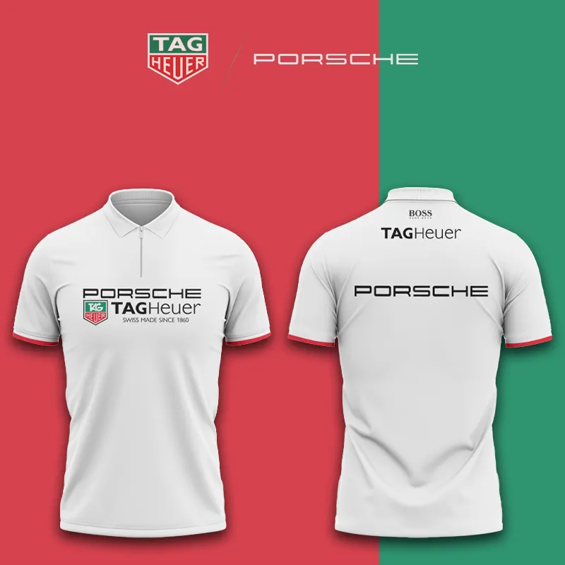Men's Zip Polo Shirt PORSCHE - hm27103676