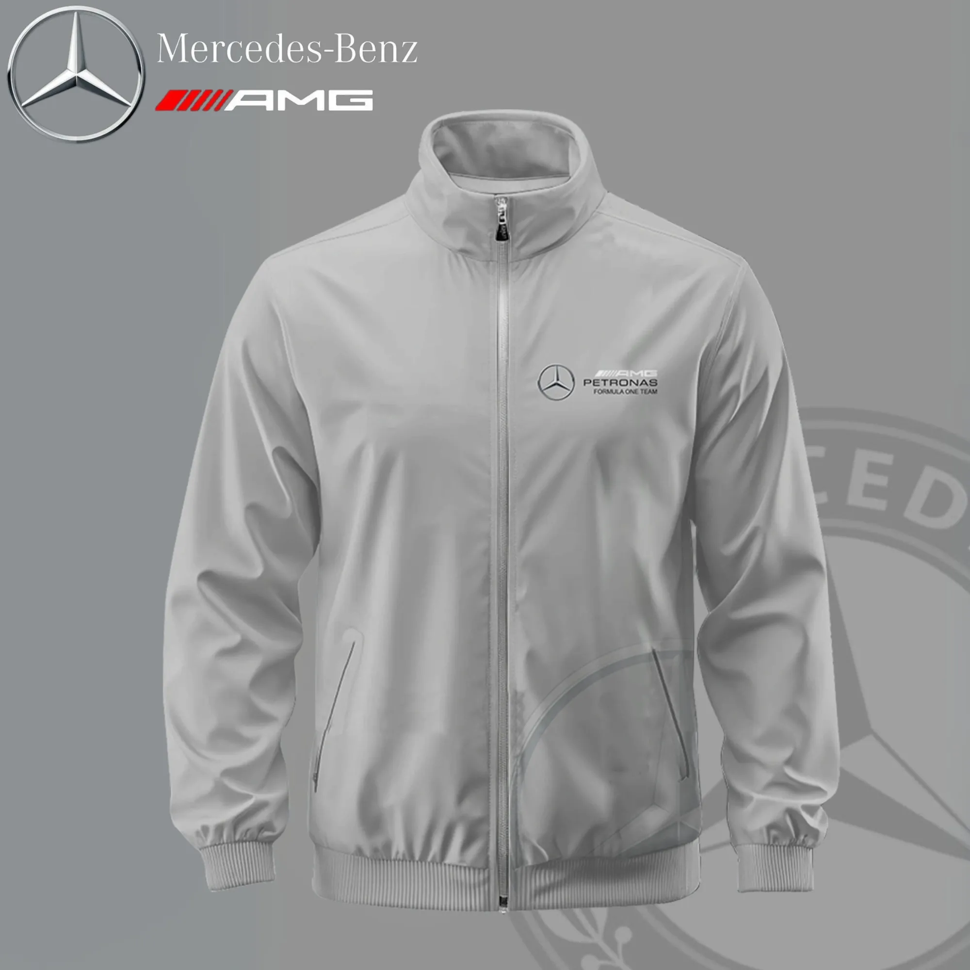 MERCEDES Stand Collar Jacket - hm27102621