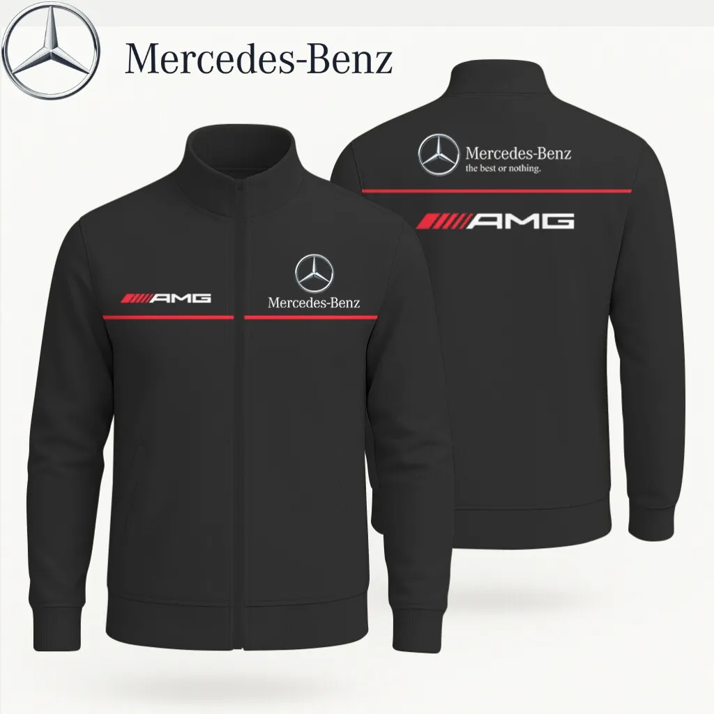 MERCEDES Stand Collar Jacket - hm27103907