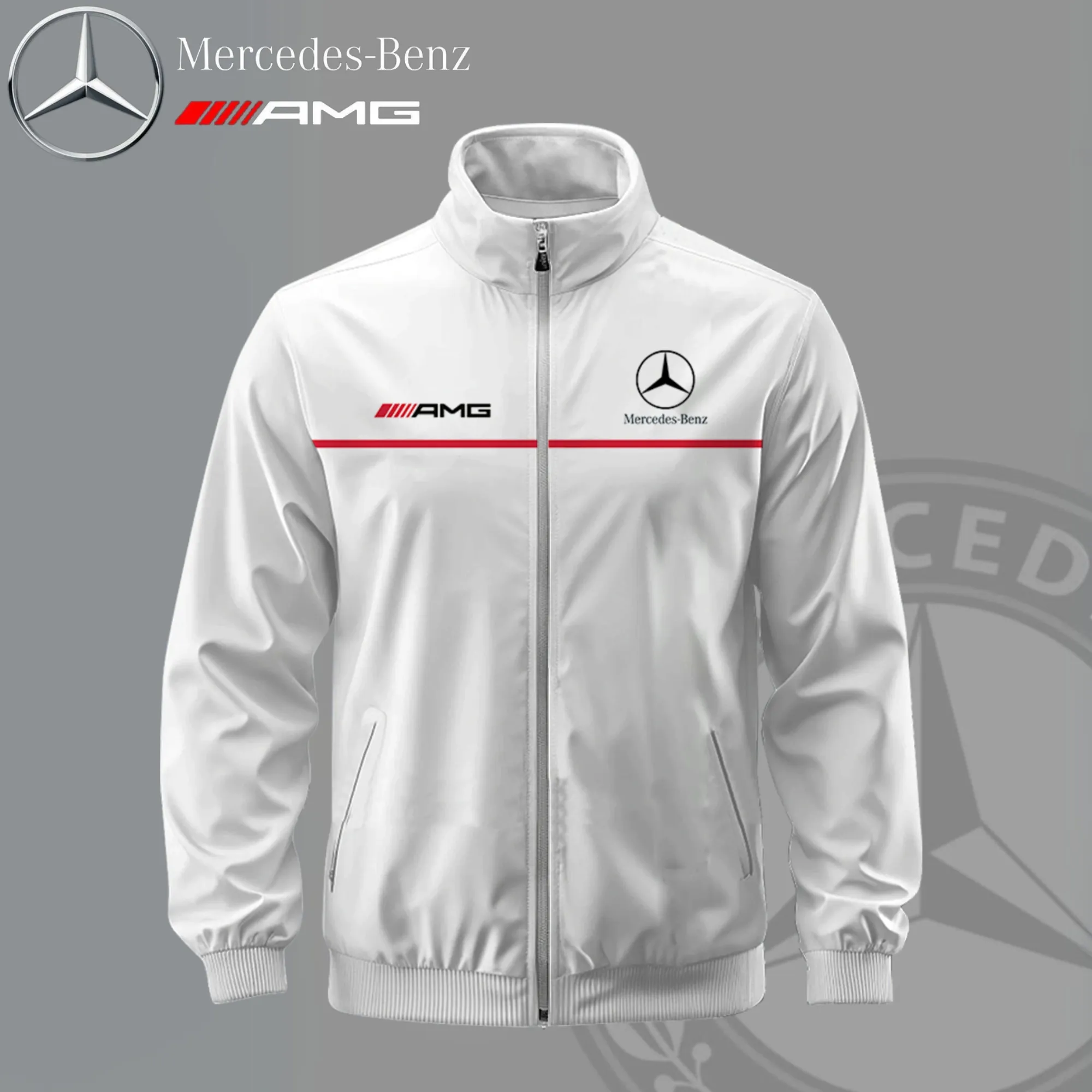 MERCEDES Stand Collar Jacket - hm27103930