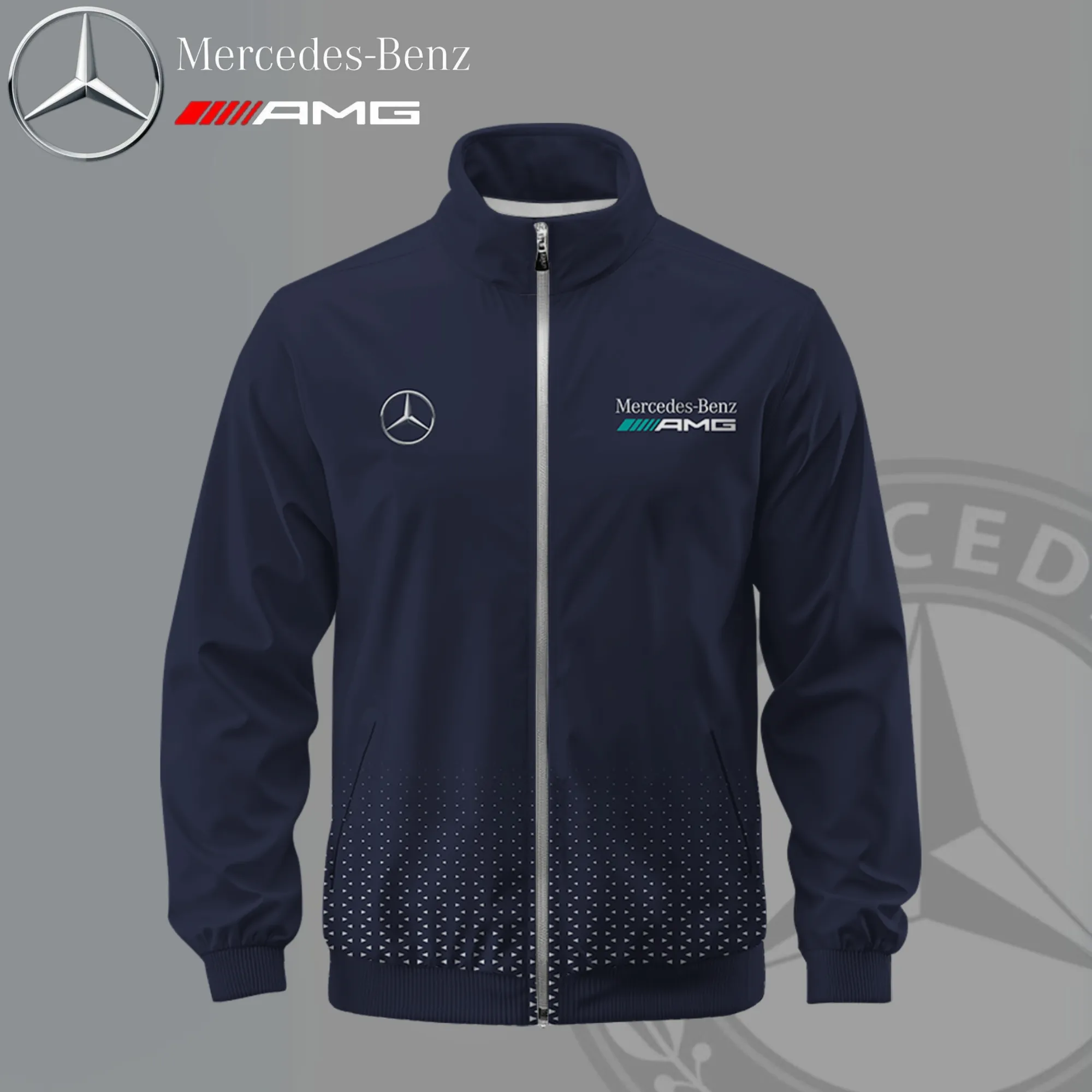 MERCEDES Stand Collar Jacket - hm27103932
