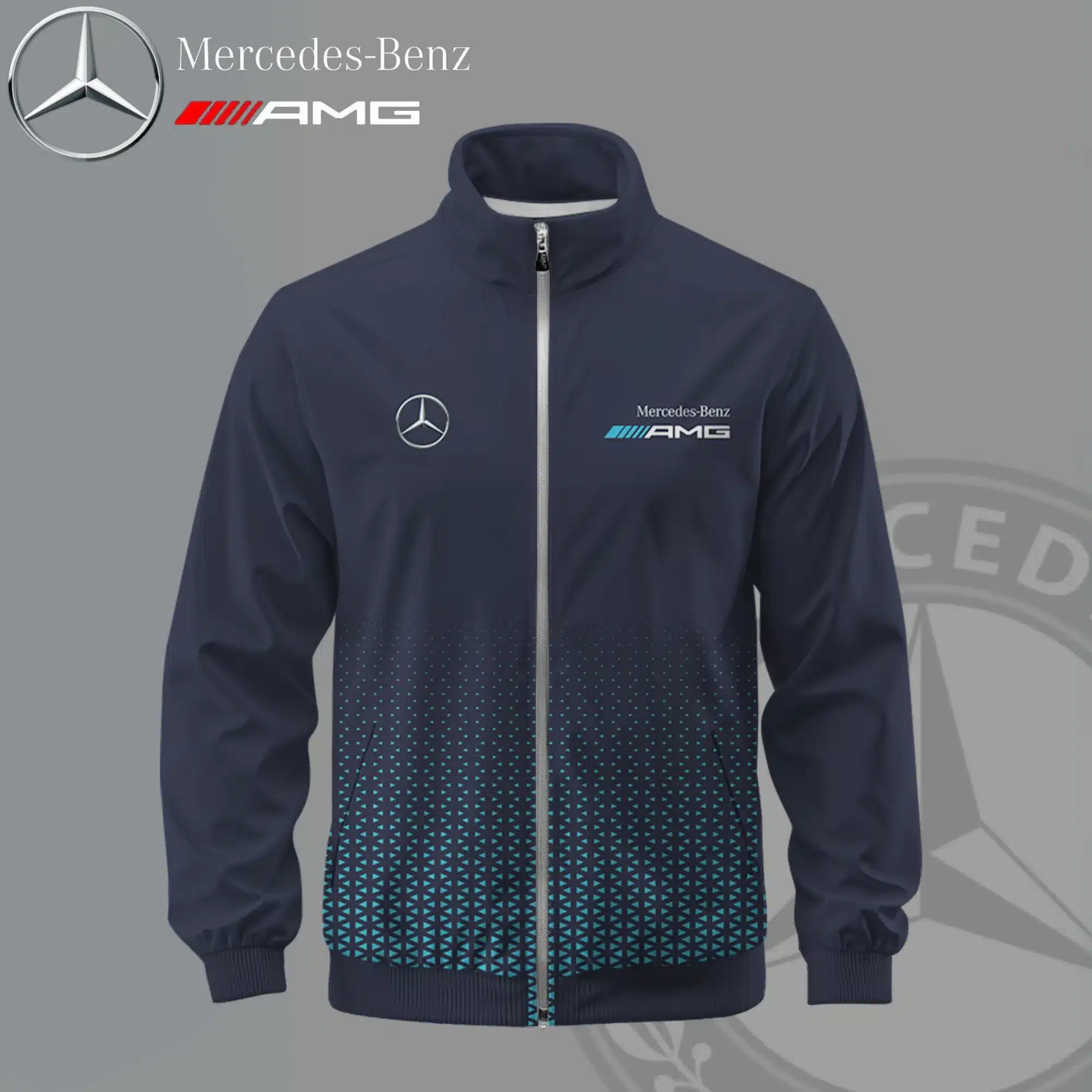 MERCEDES Stand Collar Jacket - hm27103934