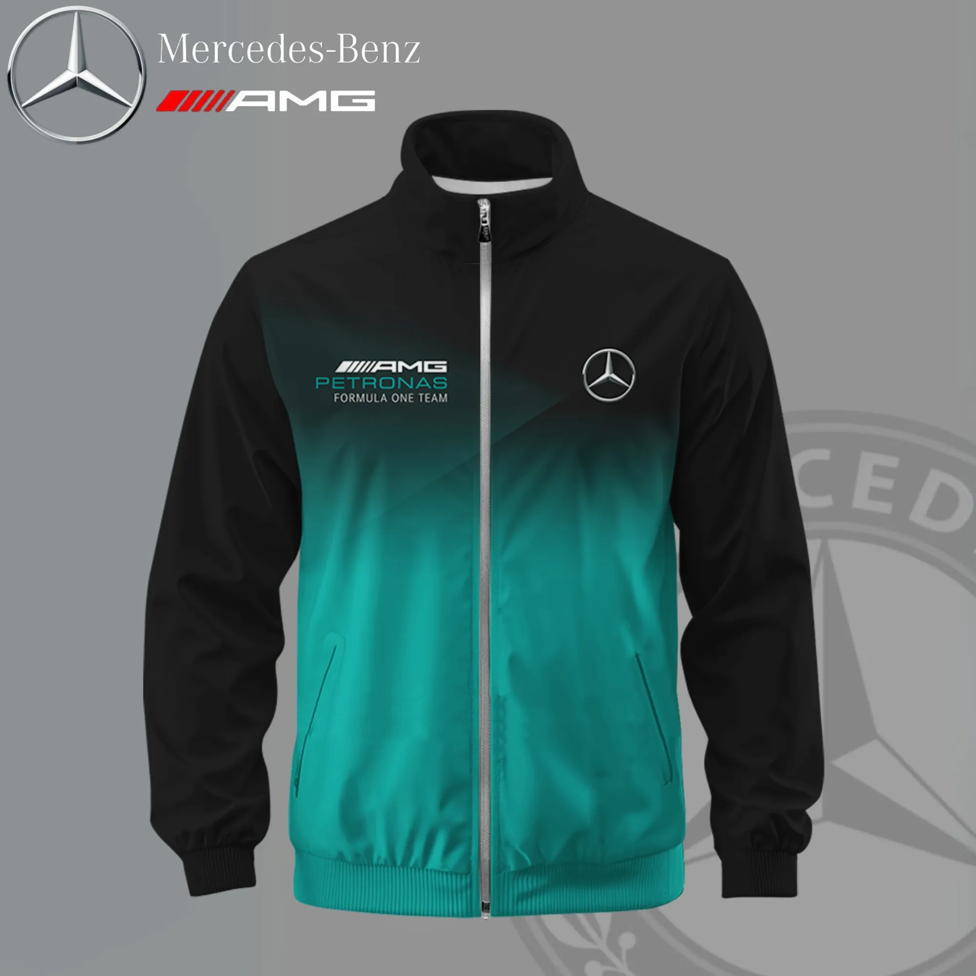 MERCEDES Stand Collar Jacket - hm27103935