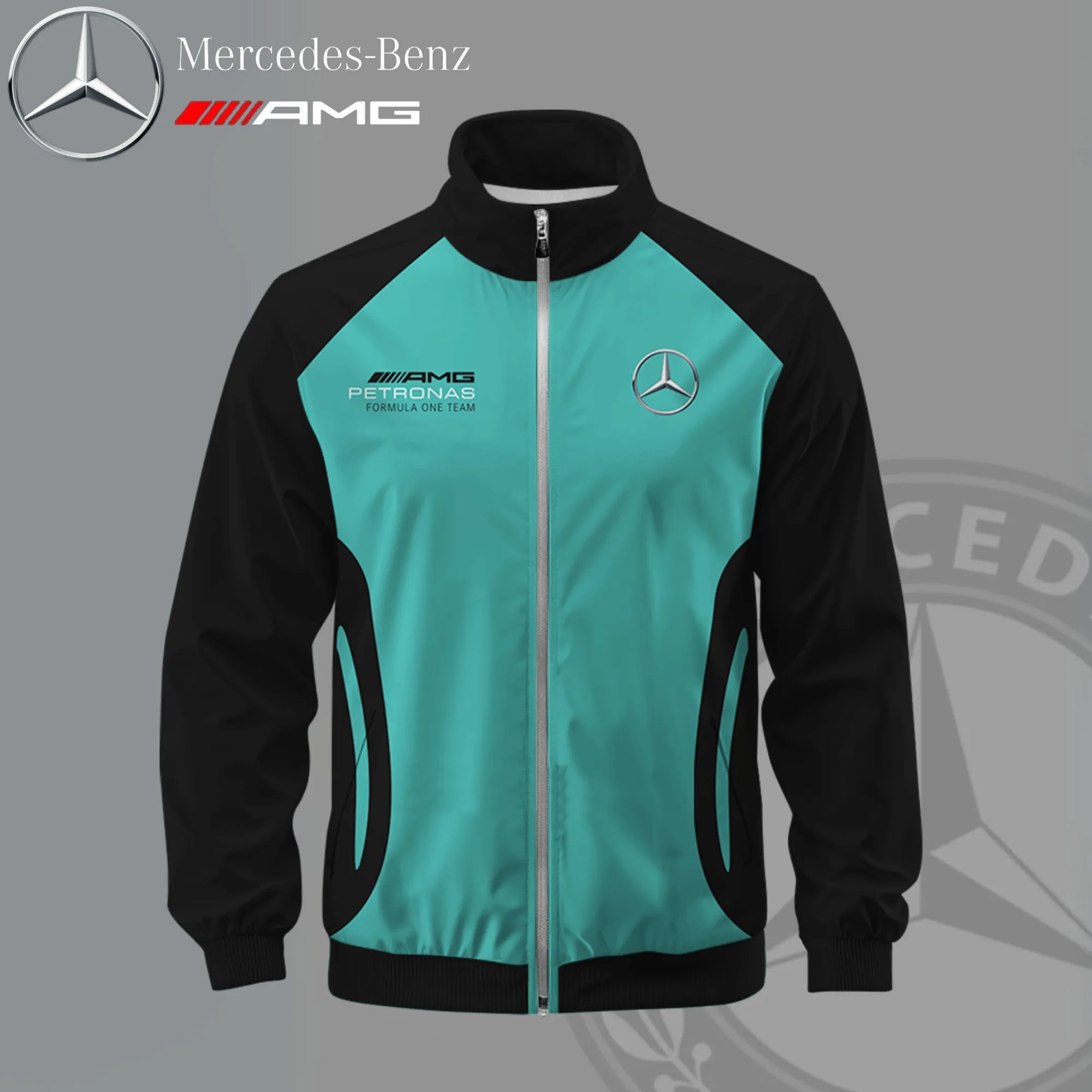 MERCEDES Stand Collar Jacket - hm27103936