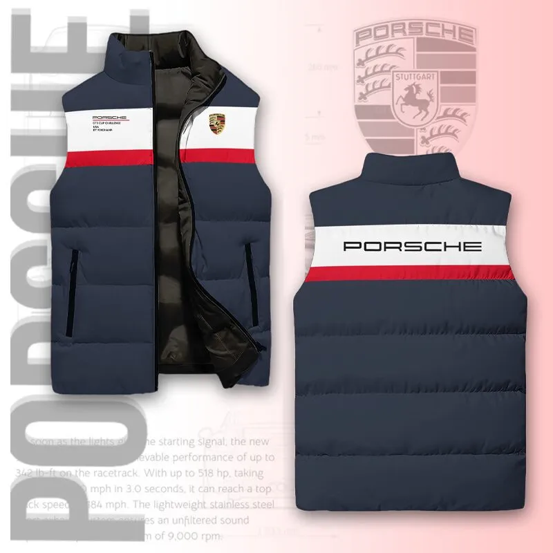 PORSCHE Sleeveless Down Jacket - hm27104735