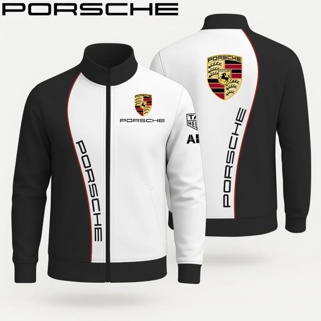 PORSCHE Stand Collar Jacket - hm27103942
