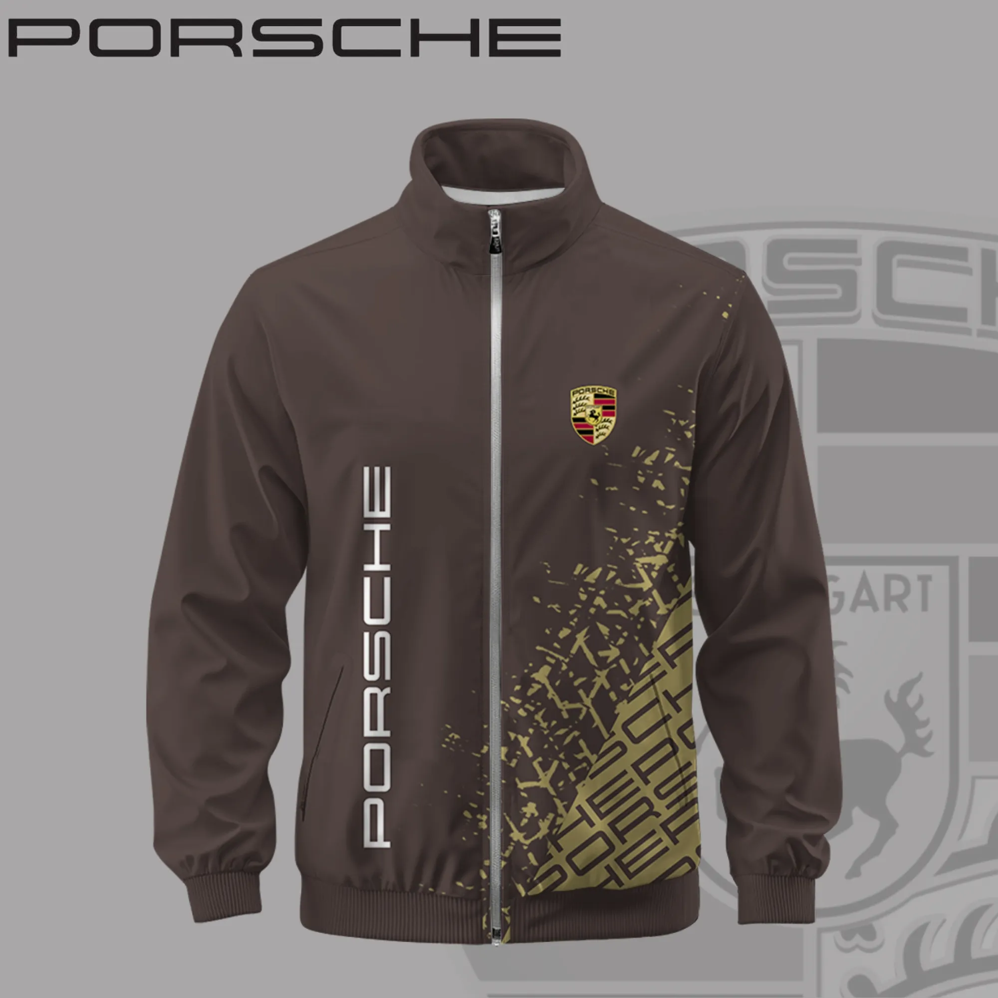 PORSCHE Stand Collar Jacket - hm27103953