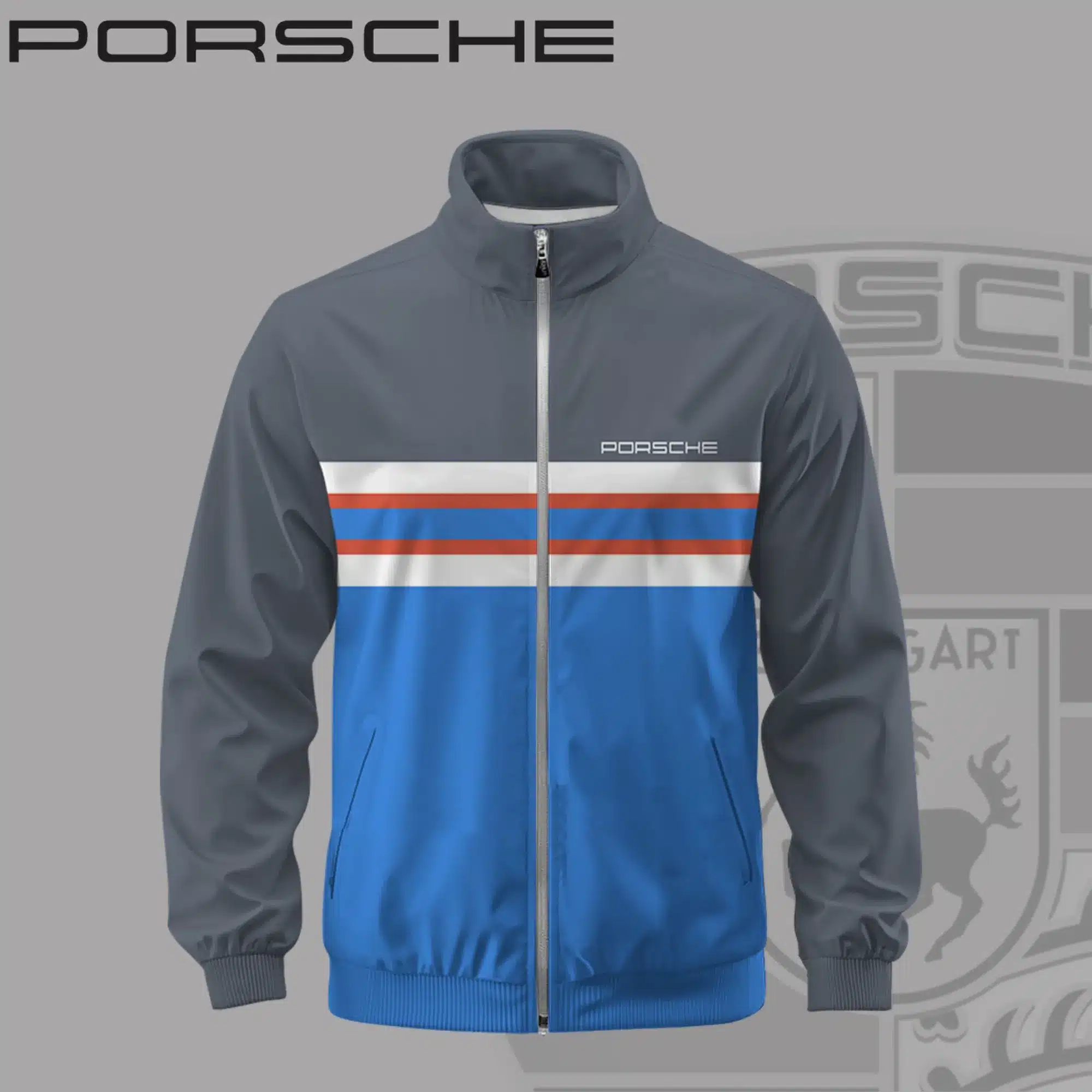 PORSCHE Stand Collar Jacket - hm27103954